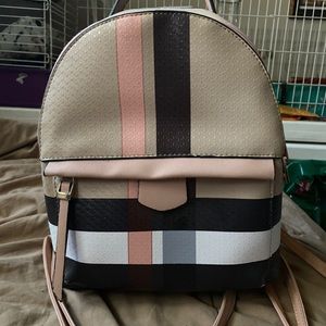 Pink mini backpack